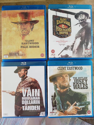 Clint Eastwood Vain muutaman dollarin tähden + 3 muuta