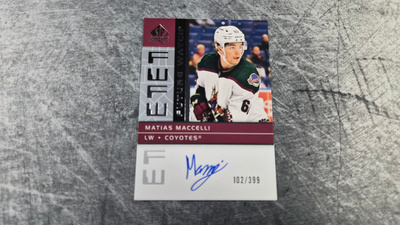 Matias Maccelli 2022-23 SP Authentic Future Watch Retro