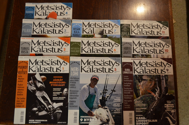 Metsästys ja Kalastus 1,2,3,4,5,6,7,9,10,11/2011