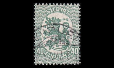 115BIW1 o M-17 40p B I W1 Viipuri (1925)