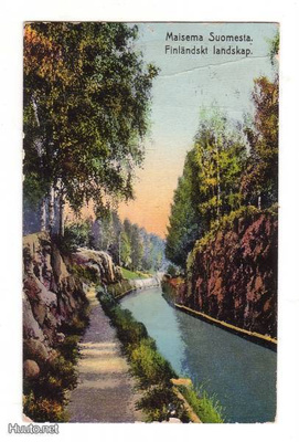 MAISEMA SUOMESTA (vanha kanava, Saimaa ?)