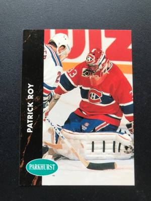 1991-92 Parkhurst Patrick Roy #90