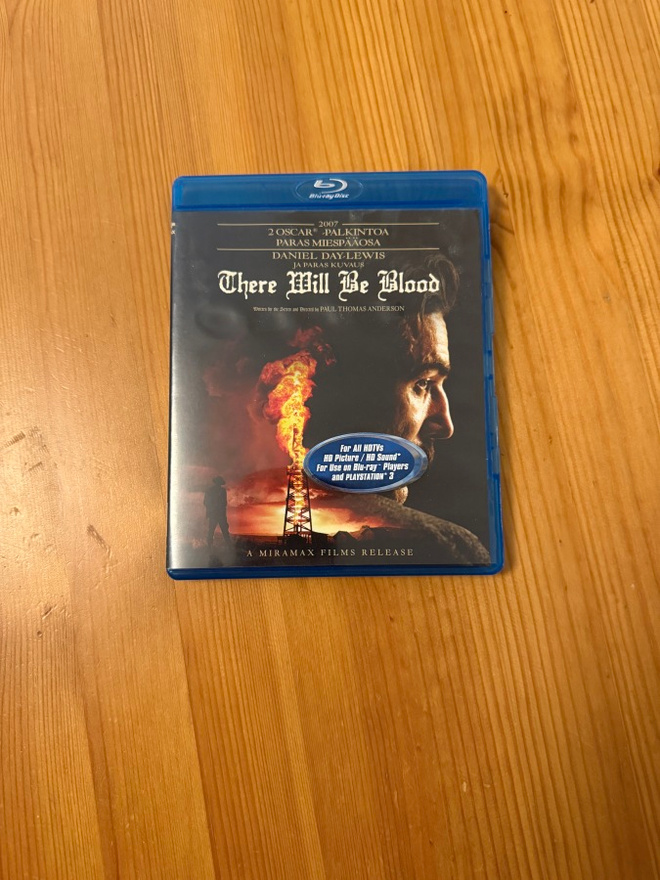 There will be blood  blu-ray