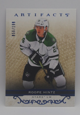 2021-22 Upper Deck Artifacts Royal blue Roope Hintz /199