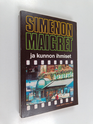 Georges Simenon : Maigret ja kunnon ihmiset : komisario M...