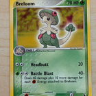 Pokemon Breloom 16/109 Rare EX Ruby & Sapphire 2003 - pikkukuva 1