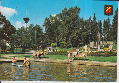Tampere. Näsinpuisto, vaakuna,     e49