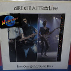 Dire Straits - Live - Love Over Gold / Solid Rock M-/EX- 12" - pikkukuva 1