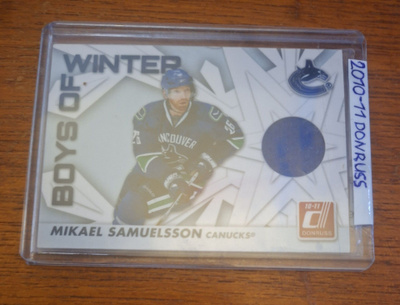2010-11 Donruss -Boys of Winter Threads
