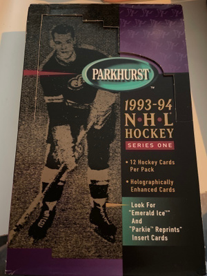 1993-94 Parkhurst peruskortteja