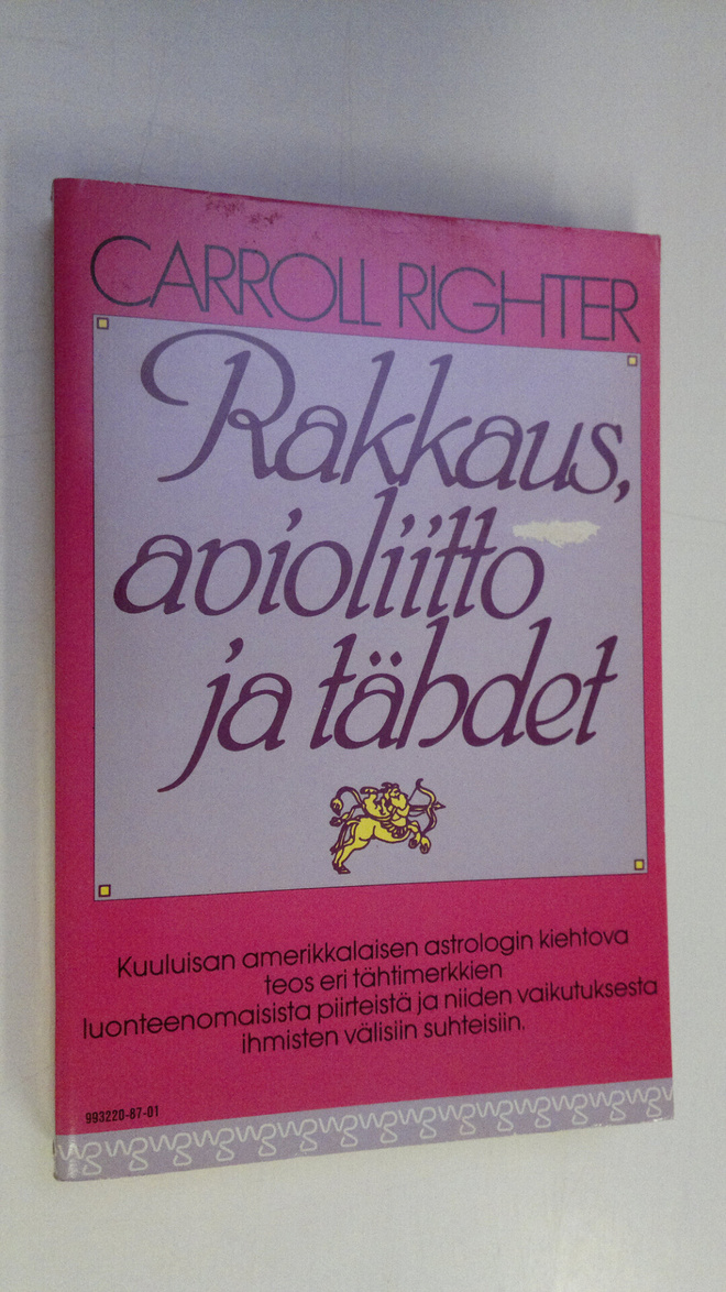 Carroll Righter : Rakkaus, avioliitto ja tähdet
