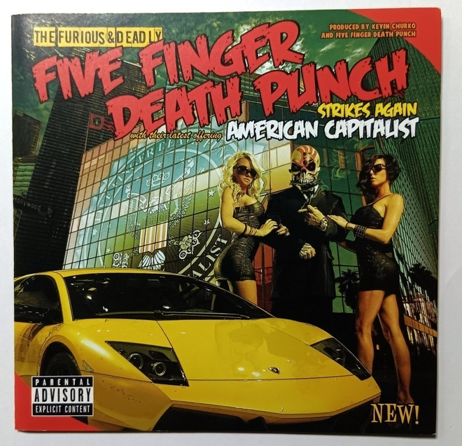 FIVE FINGER DEATH PUNCH American Capitalist CD