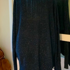 OUI upea kimaltava epäsymmetrinen neule tunika oversize 34 M - pikkukuva 3