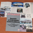 1980 Mitsubishi Galant / Sapporo esite - suom - KUIN UUSI - pikkukuva 1