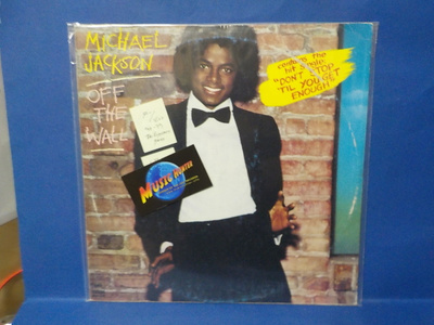 MICHAEL JACKSON - OFF THE WALL M-/VG++ RARE PRESS LP