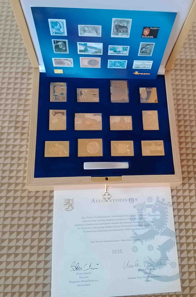 100 vuotta suomalaisuutta keräilykokelma