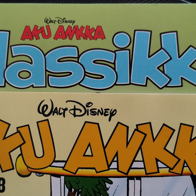 Aku Ankka + Roose Setä + Klassikko vuosikerrat
