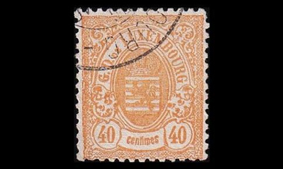 Luxemburg 35 o Vaakuna 40 C (13) (1875)