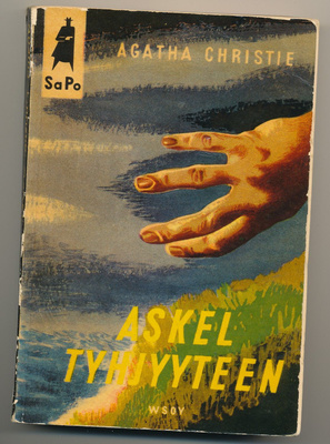 Agatha Christie - "Asel tyhjyyteen" - vanha SaPo dekkari