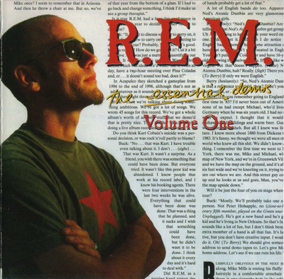 R.E.M. - The Essential Demos - Volume I (CD) NEAR MINT!!