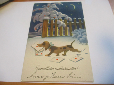 Forsström Onnellista uutta vuotta ! - 1934