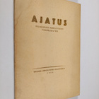 Ajatus 8 : filosofisen yhdistyksen vuosikirja - pikkukuva 1