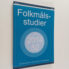 Folkmålsstudier 52/2014 - pikkukuva 1