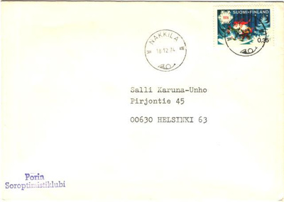 FIRMAKUORI PORI /NAKKILA-HELSINKI