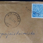 P-pysäkkileima KESUSMAA / Kirjavala 1971 kirjeellä - pikkukuva 2