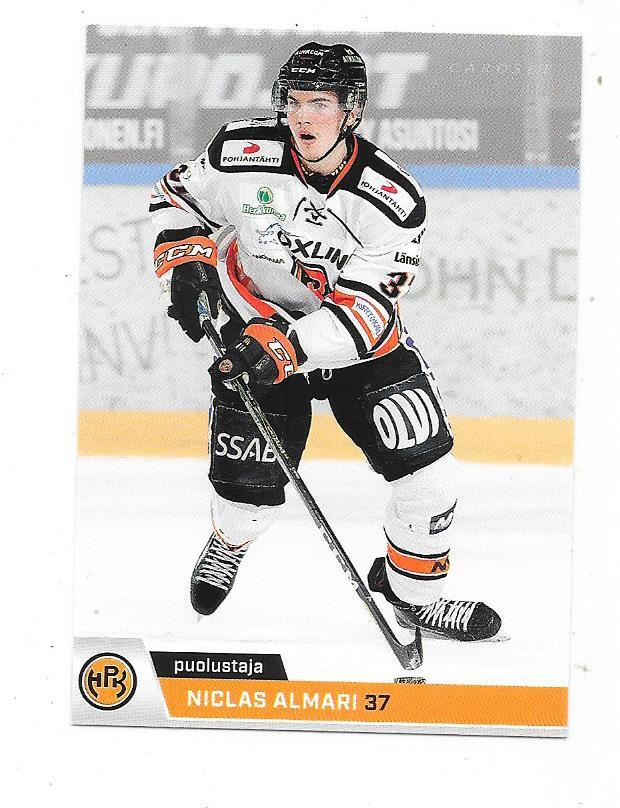 2018-19 Cardset #15 Niclas Almari , HPK