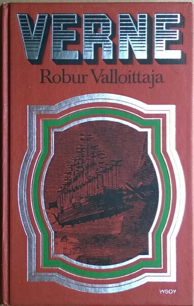 Jules Verne: Robur Valloittaja (sid. poistokirja)