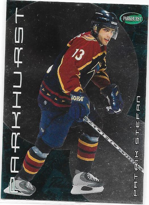 2001-02 Parkhurst #2 Patrik Stefan Atlanta Trashers Ilves