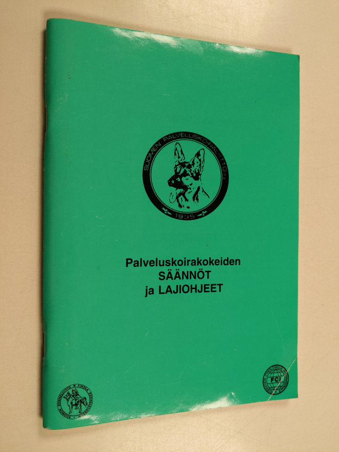 Palveluskoirakokeiden säännöt ja lajiohjeet