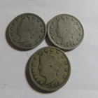 USA Liberty Nickel 3 kpl - pikkukuva 1
