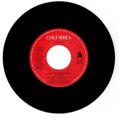 Martika: Love... Thy Will Be Done 7"
