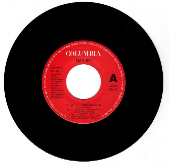 Martika: Love... Thy Will Be Done 7"