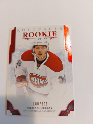 2017-18 Artifacts Ruby #172 Nikita Scherbak /399