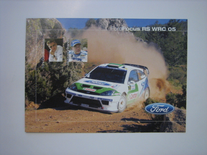 Ford rallikortti 30 A: Ford Focus - Toni Gardemeister