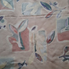 Pitkä verho : värikäs lehti verho 140x213cm - pikkukuva 2