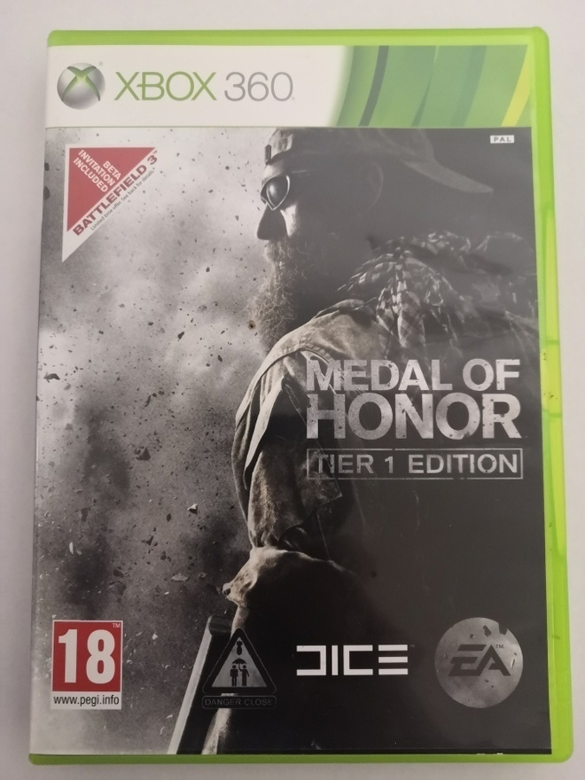 XBOX 360: MEDAL OF HONOR -TIER 1EDITION (CIB)
