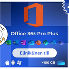 Office 365 Pro ELINIKÄINEN 5x PC/Laptop/MAC - pikkukuva 1
