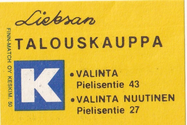 Lieksa, Lieksan talouskauppa , Valinta Nuutinen   .b480