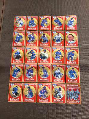 Karjala maailmanmestari 1995 etiketit 1 € kpl