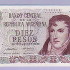 Argentiina 10 Pesos v.1973-76 UNC P-295 - pikkukuva 1