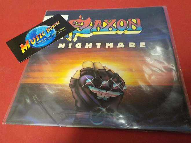 SAXON - NIGHTMARE EX+/EX+ 7'' SINGLE