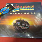 SAXON - NIGHTMARE EX+/EX+ 7'' SINGLE - pikkukuva 1