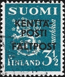 1943 KP 3½ mk lisäp.kenttätyyppi 1 lemattu LaPe KP 5 kt 1