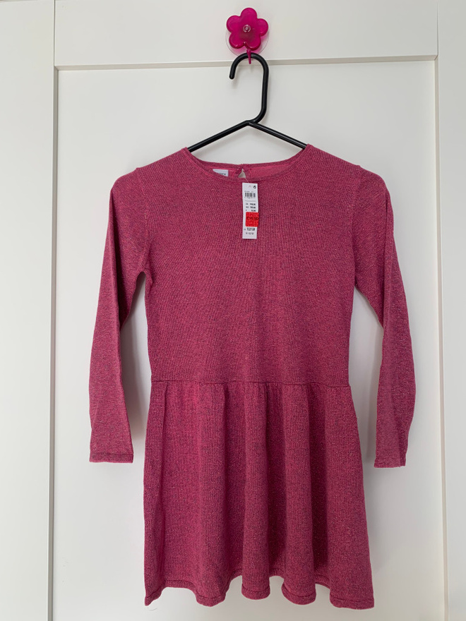 Uusi neulemekko Lindex koko 122/128  cm