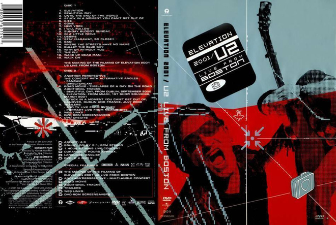 U2 : Elevation 2001: Live from Boston - dvd