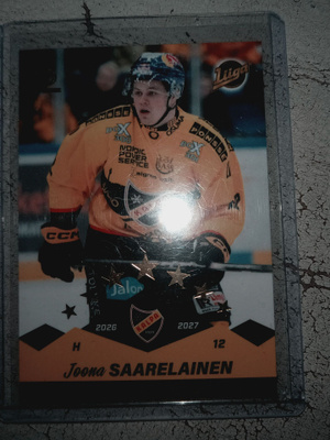2026-27 Blueline Base Gold /100 Joona Saarelainen KalPa